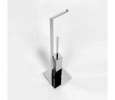 Стойка напольная с ершом Colombo MiniQ B5018.CR Хром 