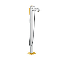 Смеситель напольные Hansgrohe Metropol 31445090 хром-золото