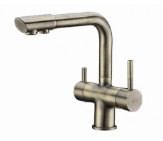 Смеситель для кухни WasserKRAFT Кухонные смесители A8037 Светлая бронза 