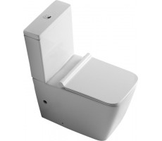 Унитаза напольного с Rimless Logan L2C 261952 с сиденьем Soft Close -SLIMSEAT
