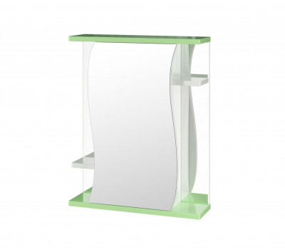 Зеркало-шкаф навесной без подсветки MIXLINE Венеция-60 зеленый 525921  