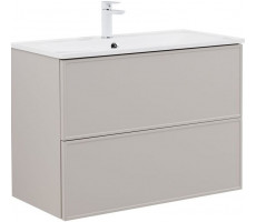Тумба с раковиной Aquanet Арт 90 цв.бежевый 00345813 Тумба с раковиной Aquanet Арт 90 цв.бежевый 00345813
