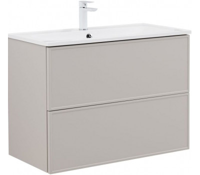 Тумба с раковиной Aquanet Арт 90 цв.бежевый 00345813 Тумба с раковиной Aquanet Арт 90 цв.бежевый 00345813
