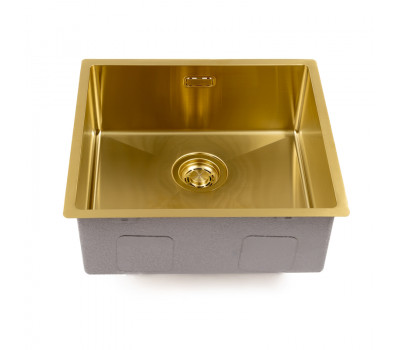 Кухонная мойка Grandex Aqua Proline 5040601, золото