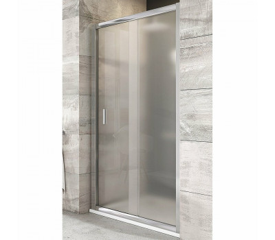 Душевая дверь Ravak 0PVD0C00ZG раздвижная 110х190, толщина полотна 6мм универсальная, цвет профиля хром 