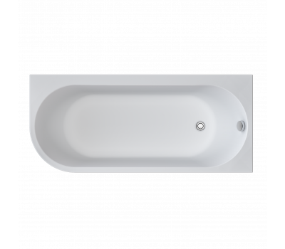 Ванна акриловая Marka One ALISA MG 170х75 Асимметричная Белая Правая 01али1775п 