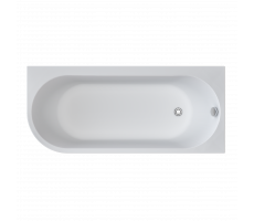 Ванна акриловая Marka One ALISA MG 170х75 Асимметричная Белая Правая 01али1775п 