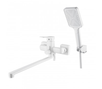 Смеситель для ванны Shevanik S9922C, белый