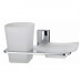 Стакан/мыльница WasserKRAFT Leine K-5000 5026 Хром 