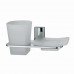 Стакан/мыльница WasserKRAFT Leine K-5000 5026 Хром 