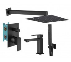 Комплект Plumberia Selection KITTG18NO53 Черный матовый Комплект Plumberia Selection KITTG18NO53 Черный матовый