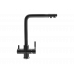 Смеситель ULGRAN Steel 016-002, цвет "черная брашированная сталь" US-016-002 