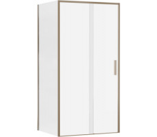 Душевой уголок Aquanet Pleasure Evo 100x80 AE65-100x80-GBT профиль золото-никель браш, прозрачное стекло Душевой уголок Aquanet Pleasure Evo 100x80 AE65-100x80-GBT профиль золото-никель браш, прозрачное стекло