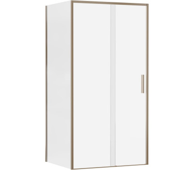 Душевой уголок Aquanet Pleasure Evo 100x80 AE65-100x80-GBT профиль золото-никель браш, прозрачное стекло 