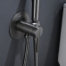 Гигиенический душ со смесителем Rose R235T, оружейная сталь