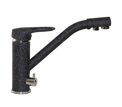 Смеситель для кухонной мойки MIXLINE ML-GS05 526211 черный Смеситель для кухонной мойки MIXLINE ML-GS05 526211 черный