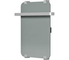 Полотенцесушитель электрический Allen Brau Infinity 60x44 с рейлингом 2.0, серебро браш Полотенцесушитель электрический Allen Brau Infinity 60x44 с рейлингом 2.0, серебро браш