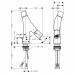 Смеситель для раковины Axor Starck Organic 12014800 Нержавейка 