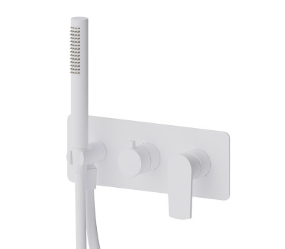 Смеситель для душа Newform Haka 72069E.01.014 Белый матовый 