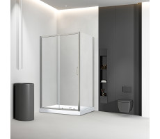 Душевой угол Veconi Rovigo RV-046BС, 1200х800х1950, никель брашинг, стекло прозрачное Душевой угол Veconi Rovigo RV-046BС, 1200х800х1950, никель брашинг, стекло прозрачное