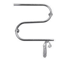 Полотенцесушитель элктрический Domoterm S-образный DMT 112 42x50 EK R Хром 