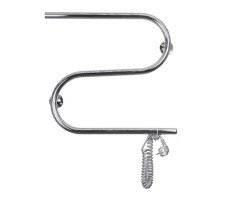 Полотенцесушитель элктрический Domoterm S-образный DMT 112 42x50 EK R Хром 