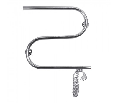 Полотенцесушитель элктрический Domoterm S-образный DMT 112 42x50 EK R Хром 