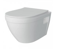 Унитаз подвесной Maretti Vittorio безободковый с микролифтом, VI10PBM82-844, белый 