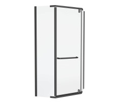 Душевой уголок Knotlor FCD090CG0GM 5-тиугольный 90х90х200 оружейная сталь  