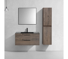 База под раковину Vincea Chiara 2D 1000 подвесная, 2 выкатных ящика soft-close, R.Oak 