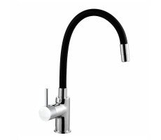 Смеситель AZARIO TASCO для кухни с гибким изливом, хром AZ-15494321 Смеситель AZARIO TASCO для кухни с гибким изливом, хром AZ-15494321