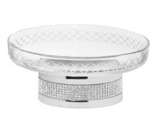 настольная мыльница Royal Cristal Boheme 10930-CR настольная мыльница Royal Cristal Boheme 10930-CR