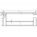 Полотенцедержатель Hansgrohe AddStoris 41743670 черный матовый 