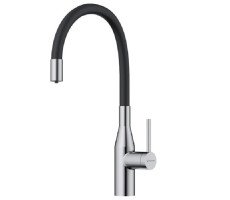 Смеситель для кухни OMOIKIRI Yatomi-2-Plus, цвет-нержавеющая сталь/черный 4994344 