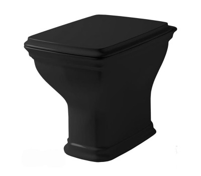 Унитаз подвесной ARTCERAM CIVITAS CIV003 03 00 nero Черный  (сидение отдельно)