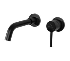 Смеситель для раковины встраиваемый Grocenberg GB511BL, черный 