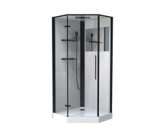 Душевая кабина Esbano ESM-PENTA-90 (Left) черный  