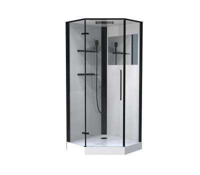 Душевая кабина Esbano ESM-PENTA-90 (Left) черный Душевая кабина Esbano ESM-PENTA-90 (Left) черный