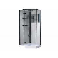 Душевая кабина Esbano ESM-PENTA-90 (Left) черный  