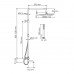 Душевая система WasserKRAFT  A188.116.137.010.CH Thermo Хром 