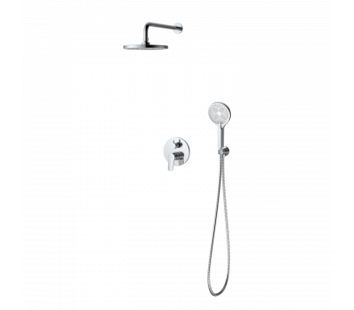 Душевая система для ванны и душа DQ Leipzig встраиваемая хром DA1765701 