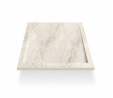 Поддон из искусственного камня ESP-LM128DR ESBANO мрамор бежевый Поддон из искусственного камня ESP-LM128DR ESBANO мрамор бежевый