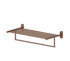 Полка для полотенец Newform Accessori tondi 67230.59.067 Медь 