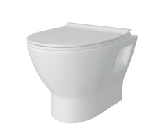 Унитаз подвесной Maretti Ritta безободковый с микролифтом, RI10PBM53-844, белый Унитаз подвесной Maretti Ritta безободковый с микролифтом, RI10PBM53-844, белый