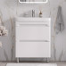 Тумба EQUIL Nice 70 напольная 2 ящ. белая (под раковину 9595-70) Тумба EQUIL Nice 70 напольная 2 ящ. белая (под раковину 9595-70)