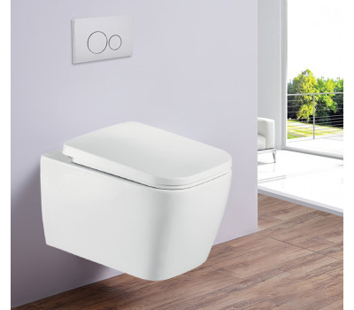 Унитаз-подвесной ESBANO TIRON-C ESUPTIROCW белый Унитаз-подвесной ESBANO TIRON-C ESUPTIROCW белый