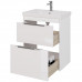 Тумба под раковину подвесная/напольная Dreja Prime 70 см, белый