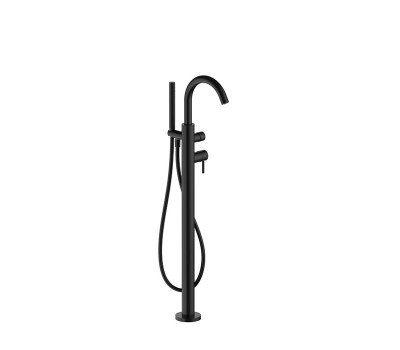 Смеситель для ванны Fantini Nostromo 50 13 E880B Черный матовый Смеситель для ванны Fantini Nostromo 50 13 E880B Черный матовый