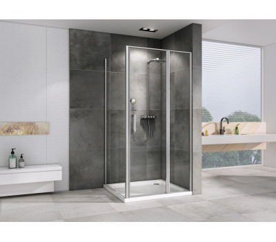 Душевой уголок ABBER Sonnenstrand AG04110S-S80 хром 