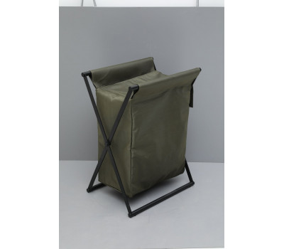 Корзина для белья Allen Brau Priority черный/оливковый 